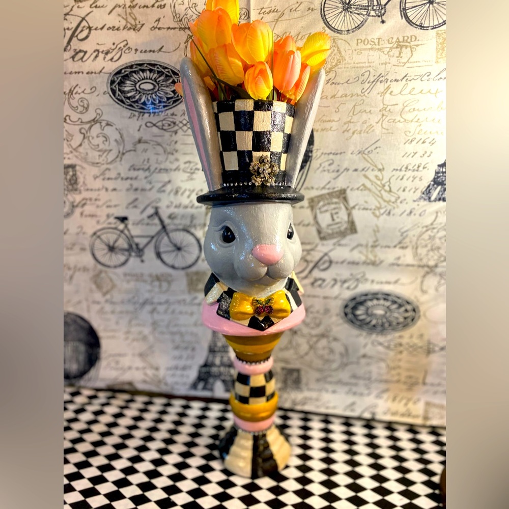 Bunny head planter